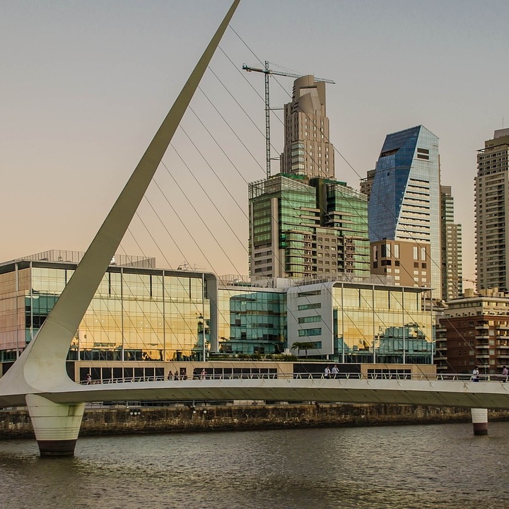 Madero Port at sunset 